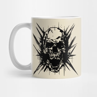 punk skull Mug